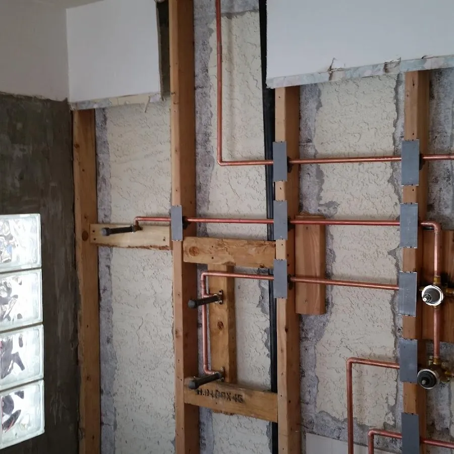 Copper pipe installation for Burst Pipe Repair in Two Rivers